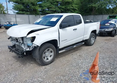 2021 Chevrolet Colorado 4Wd Long Box Wt z USA, uszkodzony, nr VIN 1GCHTBEA6M1295869